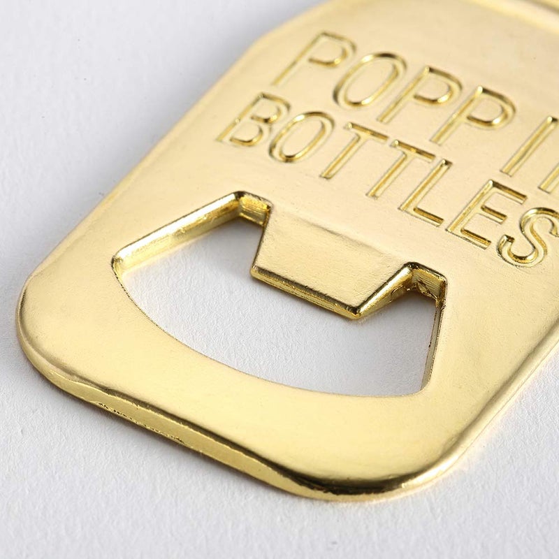 YFS 6 Pcs White Bottle Opener Baby Shower Return Gifts for Guest, Rose Gold Feeding Bottle Opener Wedding Favors,Super cute Party Favors Gift - Image 5
